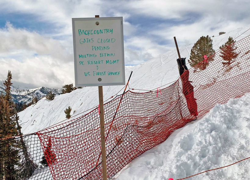 Park City Mountain sign