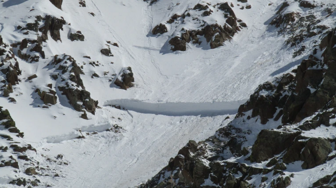 Avalanche in Colorado