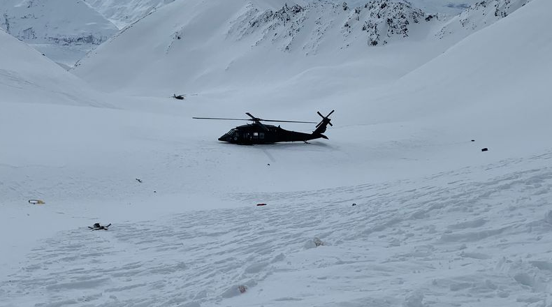 A Heli-ski avalanche near Matanuska Glacier killed a skier from Fairbanks