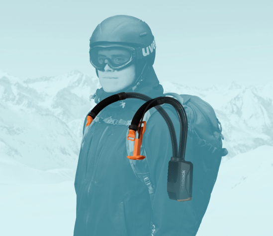 Safeback SBX avalanche backpack